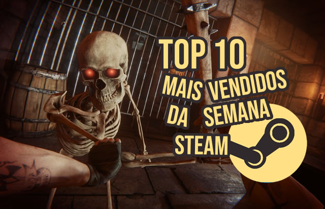 Top 10 Mais Vendidos da Steam na semana de 02/10/22